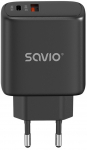 Savio Wall charger 30W Quick Charge, Power Delivery 3.0, LA-06/B