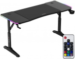 Huzaro Hero 3.6 RGB Black gaming desk
