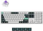 Keychron Q6 HE Q6H-P1 wireless RGB shell white keyboard