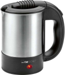 Clatronic WKR 3624 travel kettle stainless steel black 0.5L