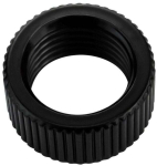 Koolance Coupling Adapter, 2x G1/4-inch External Thread - Black