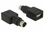 PS/2 male > USB Type-A female