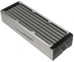 Aquacomputer airplex radical 4/360, aluminium fins