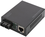 Digitus Gigabit PoE media converter, RJ45/SC, MM