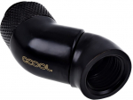 Alphacool Eiszapfen angle adapter double 45&deg; rotatable G1/4 AG to G1/4 IG -...