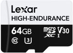Lexar High-Endurance microSDHC/microSDXC 64GB memory card