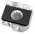 EK Water Blocks EK-Quantum Scalar Flowmeter Bottom-To-Top D-RGB - Schwarz
