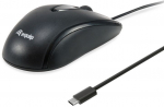 Equip Kompaktmaus USB-C Stecker LR 1.50m schwarz