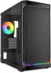 Sharkoon MK4W RGB Micro-ATX Case 1x Glass Black