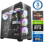 INTOP AQUA Ryzen 5 7600X 16GB DDR5 1TB SSD M.2 NVME+2TB RTX5060 8GB WIN11Pro