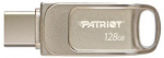 Patriot Memory Tab T560 128GB USB flash drive Dual USB 120MB/s (PS128GT560DS5D) Silver