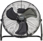Fan-circulator floor black 80W