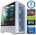 INTOP AQUA Ryzen 7 7700X 32GB DDR5 500SSD M.2 NVME+2TB RTX5050 8GB WIN11