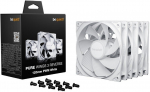 be quiet! Pure Wings 3, PWM Reverse, 120mm, White, 3-pack