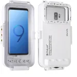Puluz Waterproof Case (45m) for USB-C Smartphones (White)