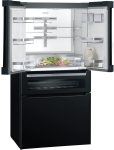 Siemens KF96RSBEA freestanding side-by-side, 572 L, black