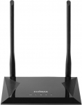802.11 b/g/n, 2.4 GHz, 300 Mbps, 2 x Antennas, 1 x WAN, 4 x LAN, Black