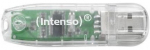 STICK 32GB USB 2.0 Intenso Rainbow Line Transparent