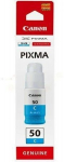 Canon GI-50 Cyan Ink Bottle for PIXMA G Series