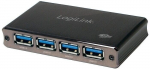 LogiLink USB 3.0 Hub 4-Port, Aluminum
