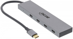 InLine USB-C-Hub, USB 3.2, 4x USB-Typ-C