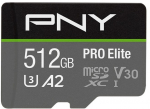 SD MicroSD XC Card 512GB PNY Pro Elite retail