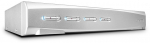 DisplayPort 1.2KVM Switch Pro Audio USB 2.0, 4 Port