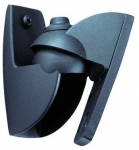 Vogels VLB500 2 pcs Black Speaker Mounts - Turn & Tilt, 5kg Max