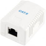 Gembird NCAC-1F6-01 CAT6 FTP Surface Mount Box