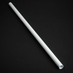 Bitspower None Chamfer Brass Hard Tubing 16mm AD, 500mm - wei&szlig;