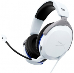 HyperX Cloud Stinger II Wired Headset for PlayStation, White/Blue