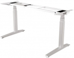 Fellowes Levado Height Adjustable Desk Base, Silver