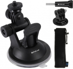 Puluz car windshield mount for sports cameras (including Osmo Action 5 Pro, Insta360 X5)
