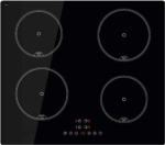 Cata IB 6304E2 BK induction hob, 4 zones, touch, black