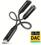 Axagon ADA-HCPD USB-C Hi-Res DAC audio adapter PD 60W
