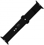 Fixed Sporty Strap Set for Apple Watch 42/44/45mm Black