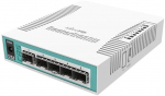 Mikrotik CRS106-1C-5S network switch Gigabit Ethernet (10/100/1000) Power over Ethernet (PoE) White