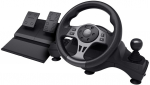 Trust GXT 289 Movi Black USB Steering wheel + Pedals Nintendo Switch, PlayStation 4, Xbox One S, Xbox One X, Xbox Series