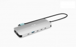 I-TEC USB-C Metal Nano Dock 3xDisplay+PD