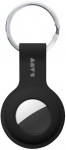 LAUT HUEX TAG Black keyring holder for Apple AirTags