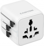 CANYON Travel Adapter OnTour One EU/UK/US/AUS White