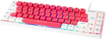 GAMIAC TKL69G SF Gaming Keyboard, Kailh Red - White/Red DE
