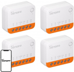 SONOFF MINIR4 (Extreme) Smart Switch, 4-Pack