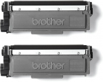 Brother TN2320 twin-pack black toners (2,600 pages/cartridge)