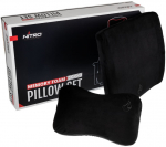 Nitro Concepts Memory Foam Cushion Set - black/black