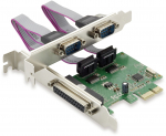 Conceptronic PCI Express card, 2x RS-232/1x parallel