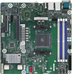 Asrock X570D4U motherboard AMD X570 Socket AM4 micro ATX
