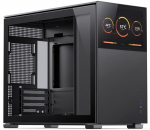 Jonsbo D31 Screen Micro-ATX Case, Tempered Glass - black