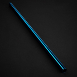 Bitspower None Chamfer Brass Hard Tubing 16mm AD, 500mm - blau