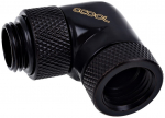 Alphacool Eiszapfen Winkeladapter 90 Grad drehbar G1/4 AG auf G1/4 IG - schwarz